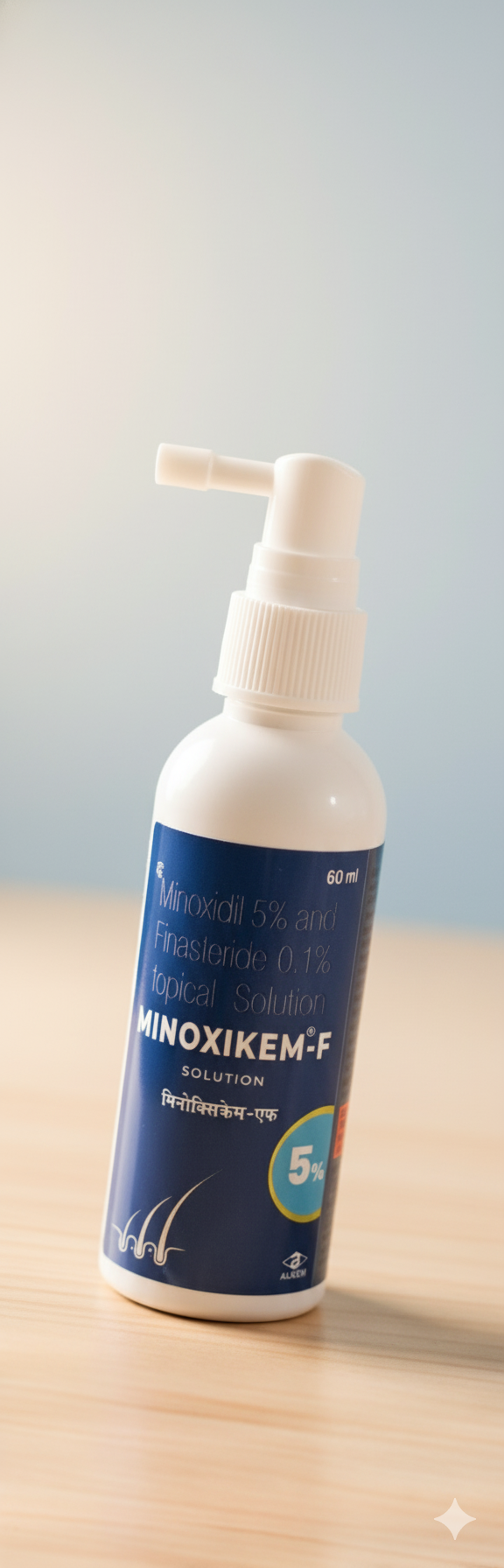 MINOXIKEM-F ,Minoxidil5% and finasteride1% Tropical solution