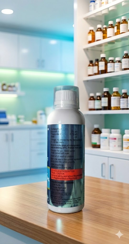 MINOXIKEM-F ,Minoxidil5% and finasteride1% Tropical solution